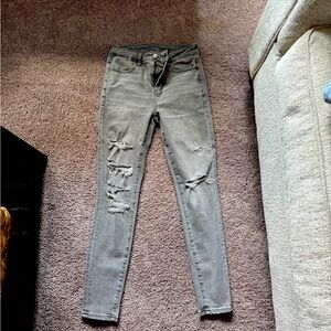 American Eagle Grey jeans/jeggings.